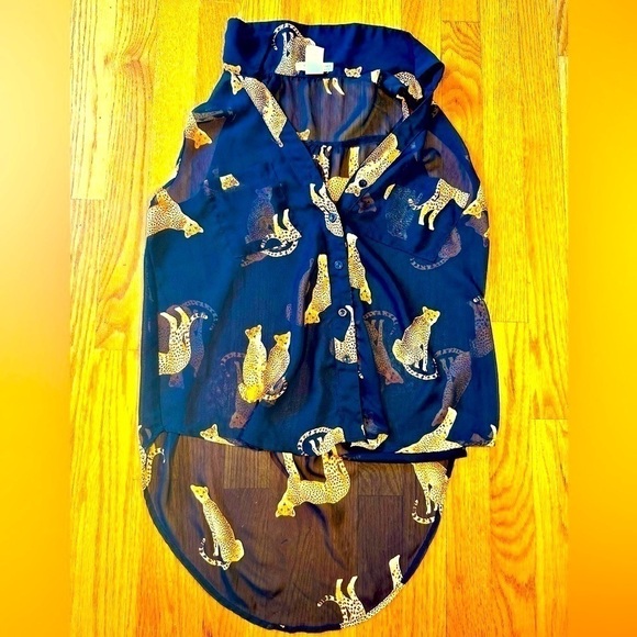 A’gaci New Ladies Sheer Cheetah Print top | So unique! 🤩 - Picture 10 of 12